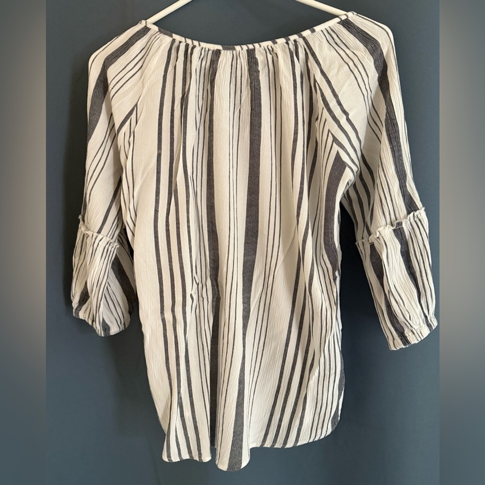 🌿 Karen Hardt Boho Blouse – Size M - Picture 2 of 4
